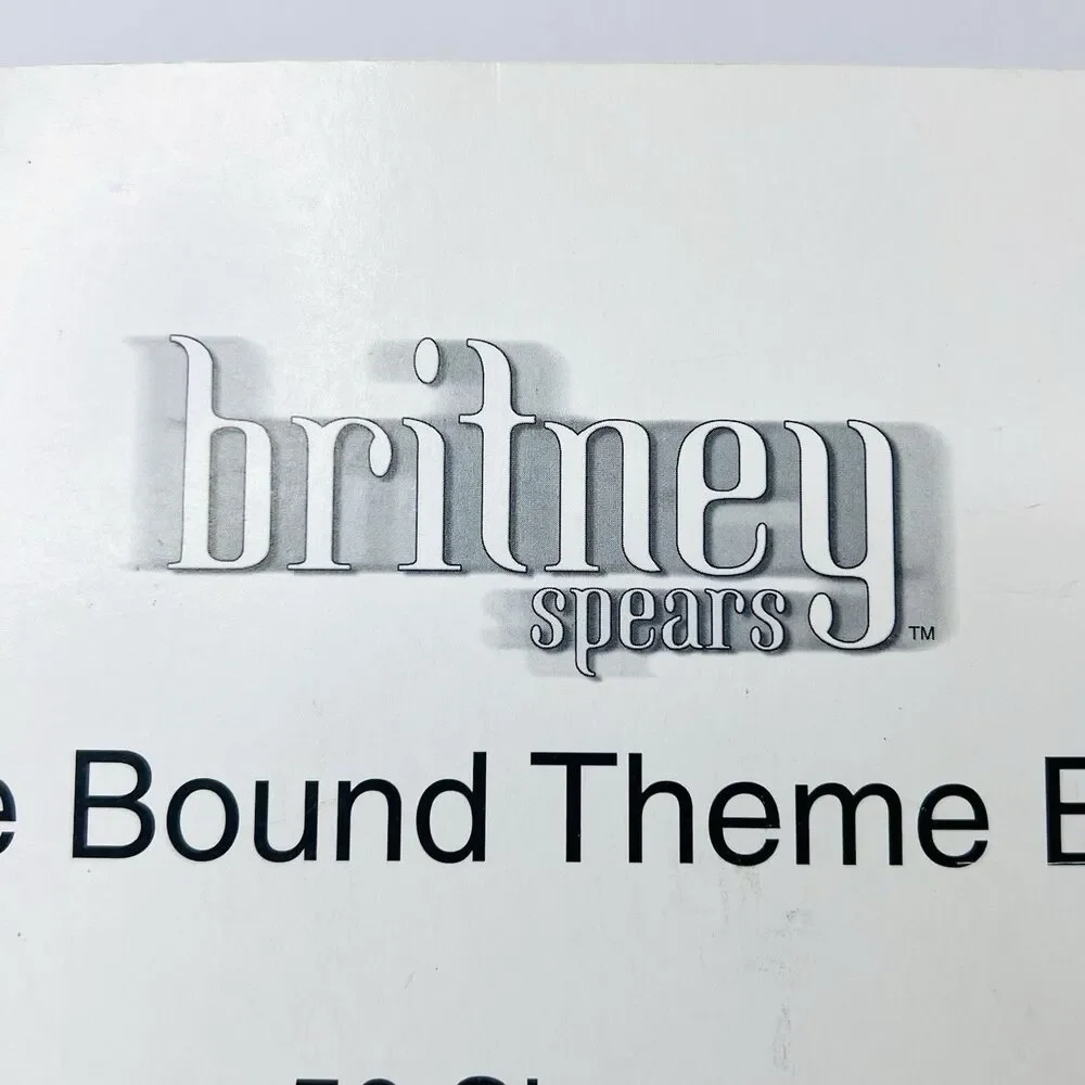 2001 Britney Spears Notebook Y2K Rare Vintage Pop Memorabilia 47 Pages - Picture 5 of 10